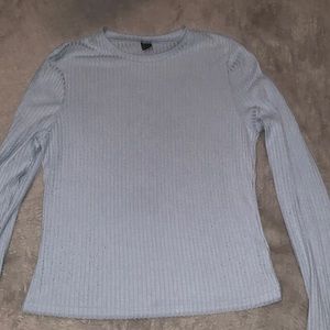 Blue Long Sleeve Shirt